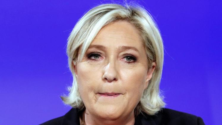Die Rechtspopulistin Marine Le Pen. Foto: dpa/Charles Platiau