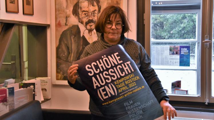 Katrin Möller-Funck, Leiterin des Kempowski-Archivs Rostock