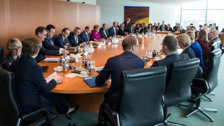 15 Minister aus CDU, CSU und SPD bilden seit dem 14. März 2018 das Kabinett Merkel IV. Foto: dpa
