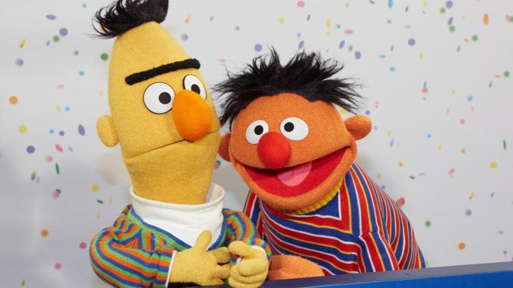 Doch nur beste Freunde? Bert und Ernie. Foto: dpa/Georg Wendt