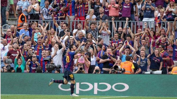 Lionel Messi erzielte gegen Huesca zwei Tore. Foto: imago/Action Plus