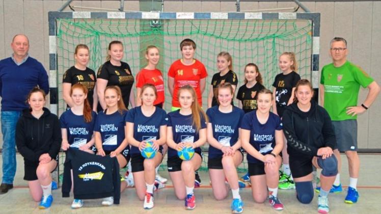 Souveräner Meister 2017/2018 der Handball-Region Oldenburg: die B-Jugend der TS Hoykenkamp. 