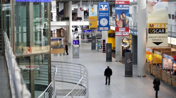 Der Landkreis Osnabrück hat zur Entschuldung des Flughafens Münster/Osnabrück weitere 853.000 Euro freigegeben. Der Einbruch der Passagierzahlen steht jedoch wegen mangelnder wirtschaftlicher Tragfähigkeit des Flughafens in der Kritik. Foto Jörn Martens