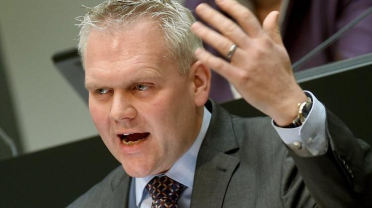 Kein gutes Haar ließ CDU-Fraktionschef Björn Thümler am Landeshaushalt 2016. 