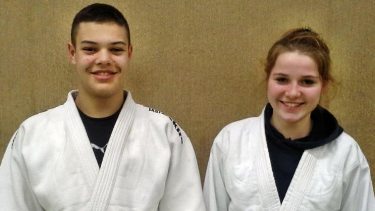 Artur Rott und Victoria Dartsch von der Judoabteilung des SC Wildeshausen haben sich für die Norddeutsche Meisterschaft qualifiziert. 