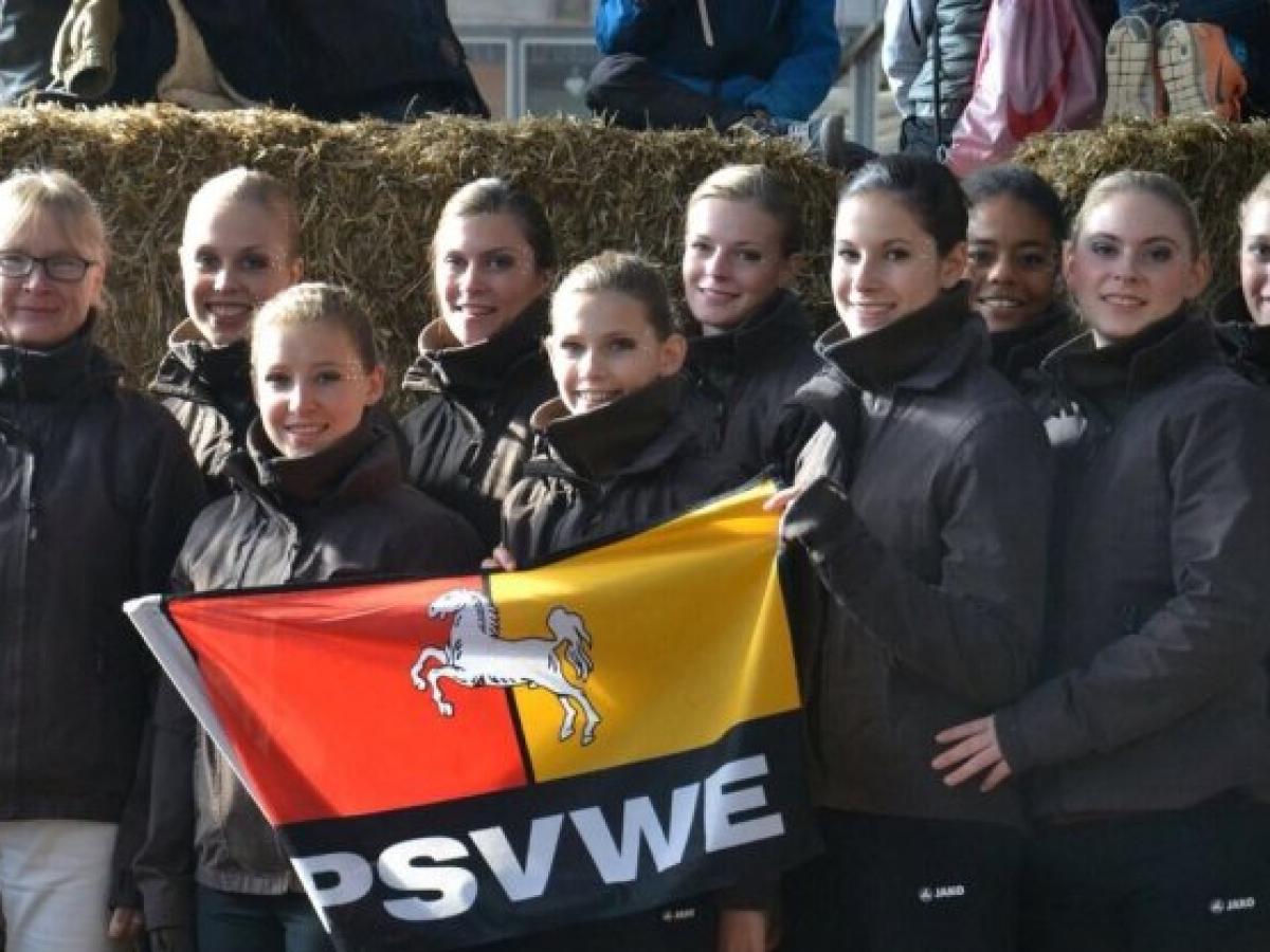 voltigiermannschaft RV Grüppenbühren belegt den sechsten