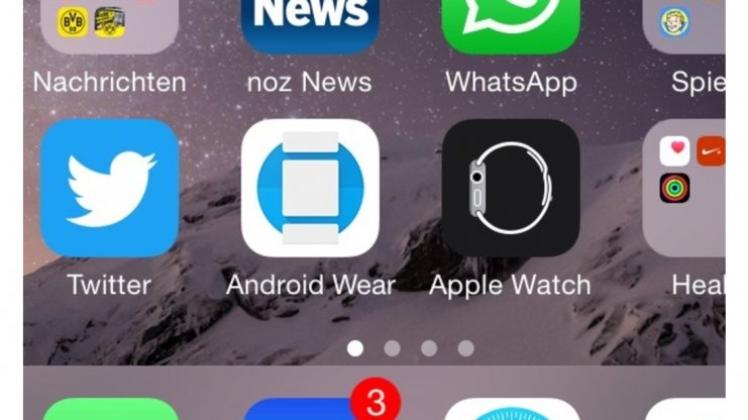 Android Wear für iOS: Apple-Nutzer können ihr iPhone ab sofort mit einer Android-Smartwatch verbinden. Was bedeutet das für die Apple Watch? Screenshot: Mark Otten