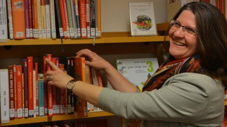 Petra Beck, neue Leiterin der Stadtbücherei, freut sich auf ihre Aufgabe. Eines ihrer Ziele ist es, Kinder an das geschriebene Wort heranzuführen. 