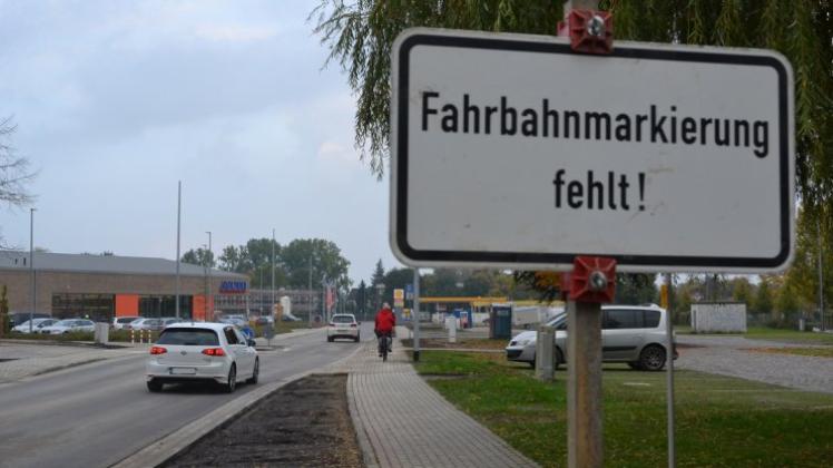 Die Raiffeisenstraße im Ganderkeseer Ortskern ist wieder frei. Die Raiffeisenstraße im Ganderkeseer Ortskern ist wieder frei.