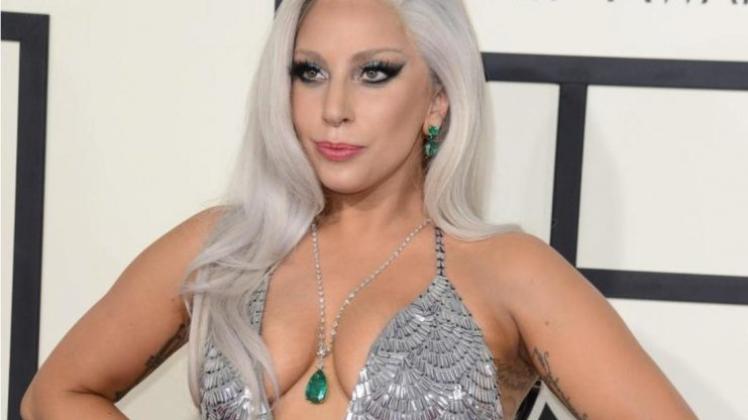 Galoppiert bei ihr: Pop-Star Lady Gaga bekam von ihrer Plattenfirma ein weißes Pferd geschenkt. 