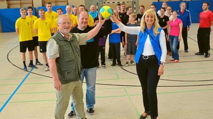 Bei den Handball-Ortsmeisterschaften in Ganderkesee geht es um den Spaß am Sport. 