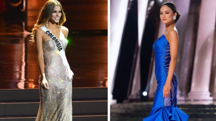 Beim „Miss Universe“-Schönheitswettbewerb in Las Vegas hat Moderator Steve Harvey die Namen zweier Teilnehmerinnen verwechselt und zunächst die falsche als Siegerin verkündet. Zur Klarstellung: Miss Philippinen ist die eigentliche Siegerin. 