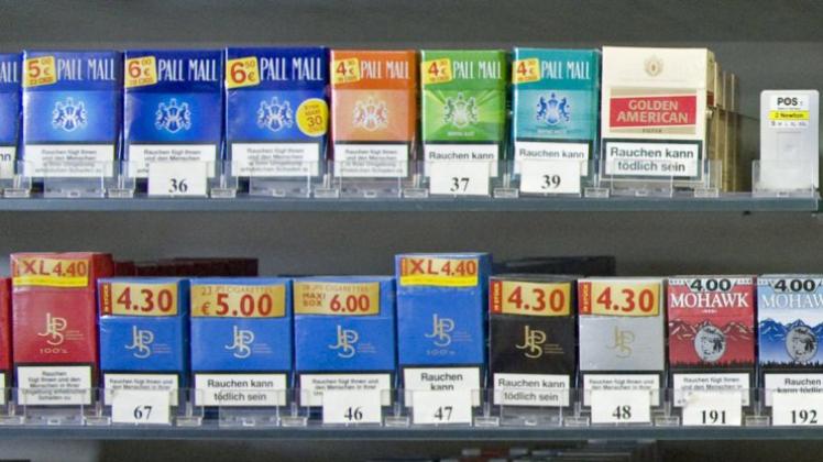Einbrecher haben es an einem Kiosk in Düsternort auf Zigaretten abgesehen. Symbolfoto: dpa