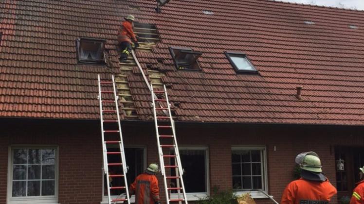 Hoher Schaden nach Brand in Werlte