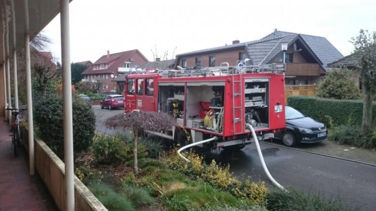 Die Feuerwehr Ankum musste sich am Mittwoch um eine verrauchte Wohnung in einer Altenwohnanlage am Amselweg kümmern. 