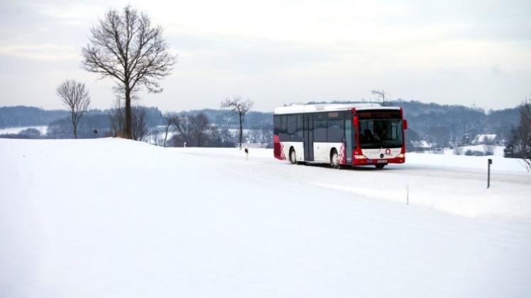 Schnee Bremst Busse Aus – Unfälle Im Kreis | NOZ