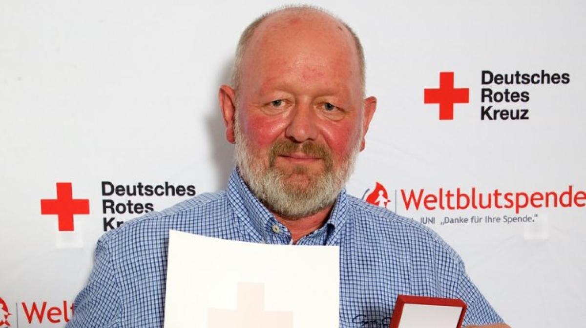 Schapener Helmut Göcke vom DRK