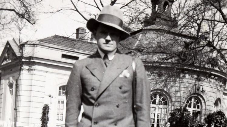Hans Calmeyer war alles andere als ein Nazi. Schon als junger Rechtsanwalt bekam er Ärger mit den braunen Machthabern. Dieses Foto ist vermutlich 1931 in Bad Pyrmont entstanden. 