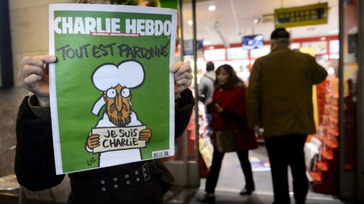 „Charlie Hebdo“ können Interessierte auch in Deutschland kaufen: Die Ausgabe ist als App für iOS, Android und Windows Phone in digitaler Form erhältlich.. 