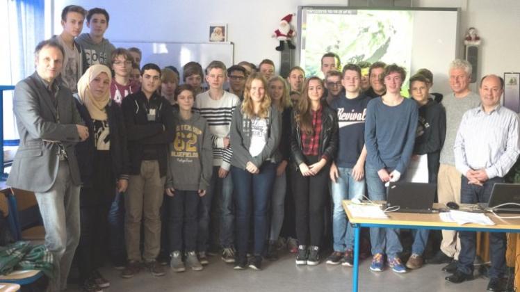 Stolz können die Schüler der Gesamtschule Emsland auf den Gewinn des Schülerwettbewerbs der Umweltorganisation Germanwatch sein. 