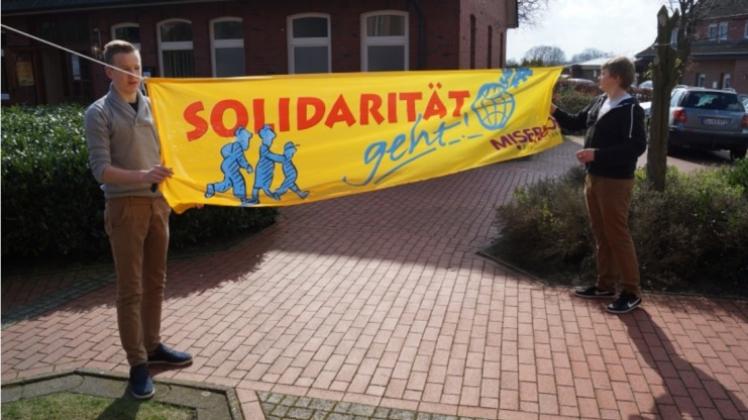 Die teilnehmenden Gemeinden am Solilauf im Dekanat Emsland-Mitte. Grafik: Heiner Wittwer/kjb