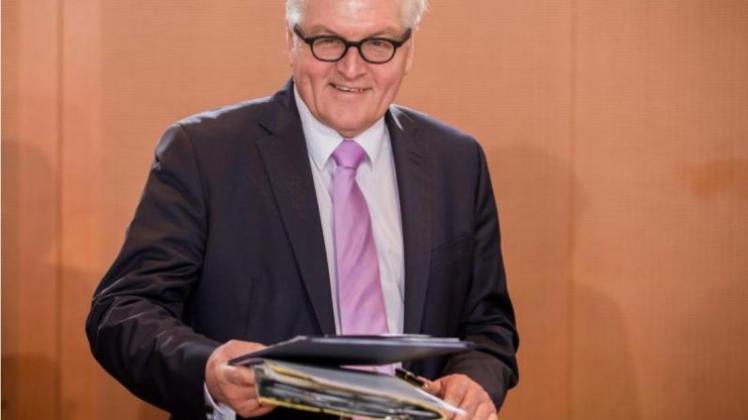 Bundesaußenminister Frank-Walter Steinmeier. 