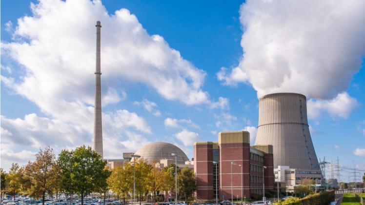 Das Kernkraftwerk Emsland in Lingen soll am Dienstag wieder ans Netz gehen. 