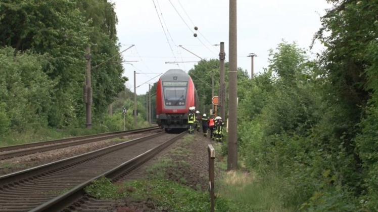 Erneut ist es auf einer Bahnstrecke bei Ibbenbüren zu einem Unfall gekommen. 