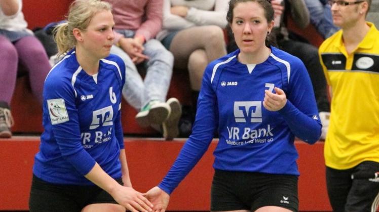 Wollen dieses Mal die Vorrunde überstehen: Imke Schröder (links) und Sandra Wortmann. Wollen dieses Mal die Vorrunde überstehen: Imke Schröder (links) und Sandra Wortmann.