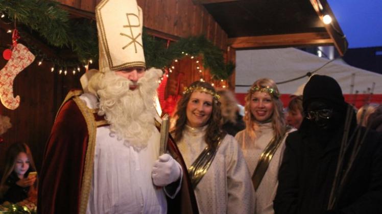 Der Besuch des Nikolauses darf in Herzlake natürlich nicht fehlen. Archivfoto: Karotki