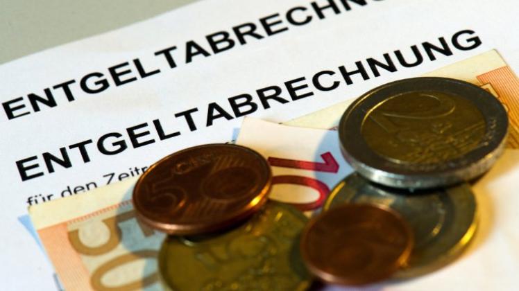 Die Niedersachsen verdienten 2014 pro Jahr im Schnitt 2753 Euro weniger als der Durchschnittsdeutsche. Symbolfoto: dpa