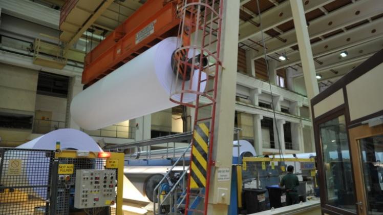 Die Produktionskapazität von UPM Nordland Papier in Dörpen umfasst rund 1,4 Millionen Tonnen pro Jahr. 