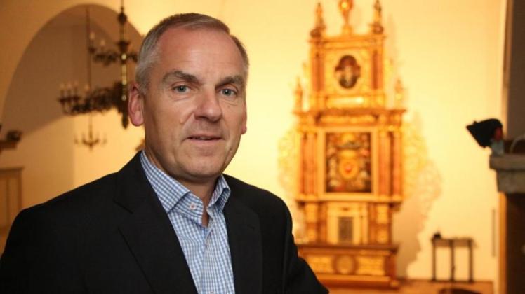 Mit großem Engagement setzt sich Heinz-Peter Elixmann für den Erhalt der Ehemailigen Kirche in Hagen ein. 
