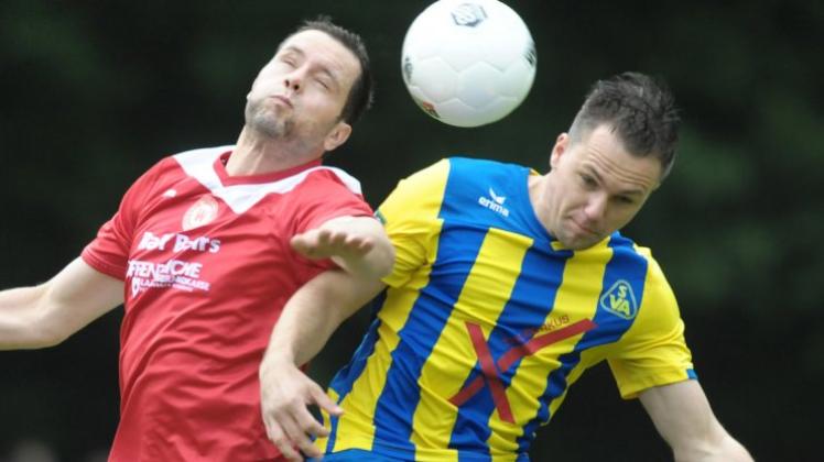Legt sich auch in der Saison 2014/2015 für den SV Atlas Delmenhorst ins Zeug: Kevin Radke (rechts). 