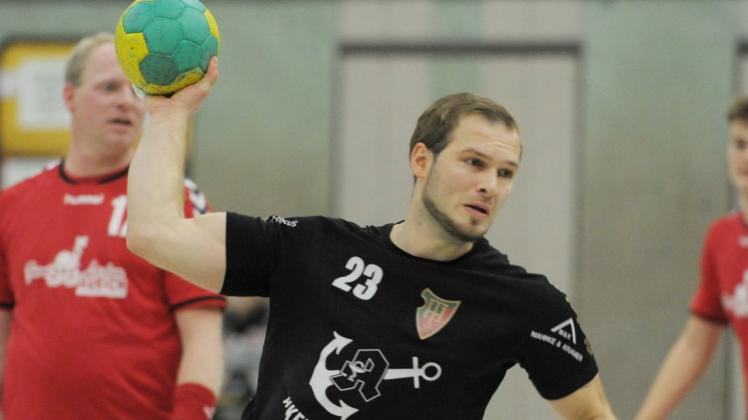 Erfahrener Handballer: Sebastian Rabe ist einer der Schlüssel des Erfolges des Landesligisten TS Hoykenkamp. 