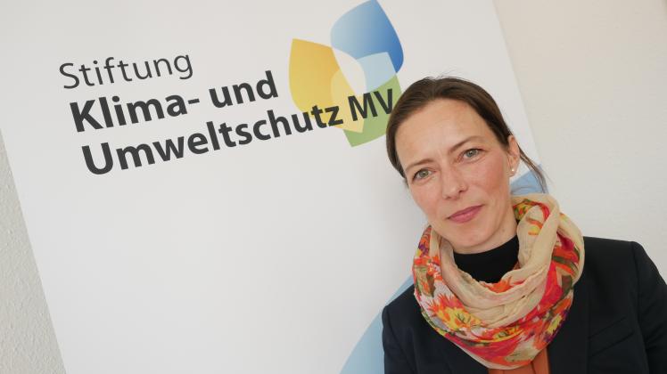 Christin Klinger ist die Geschäftsführerin der Stiftung Klima- und Umweltschutz MV.