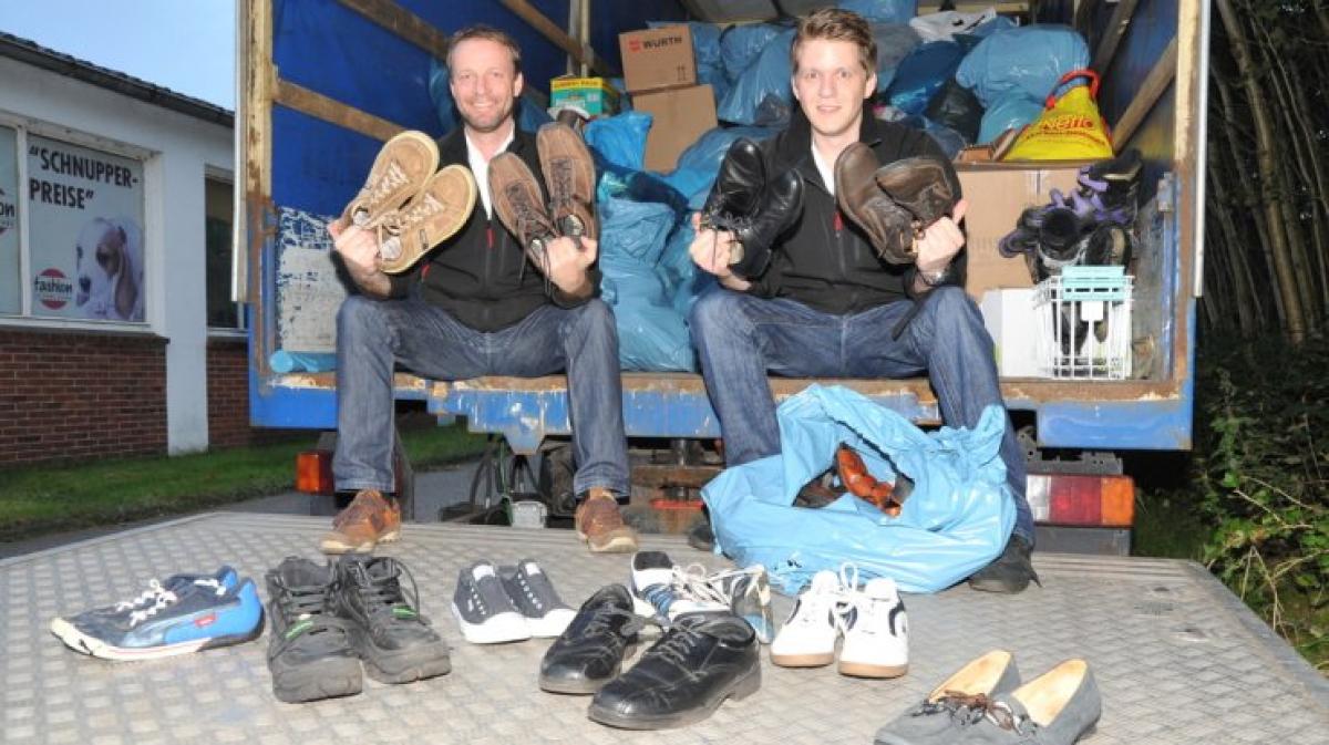 7000 Euro und ein Lkw Schuhe für Dörpener NOZ