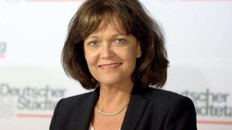 Die Oberbuergermeisterin von Ludwigshafen und Präsidentin des Deutschen Städtetags Eva Lohse (CDU). 