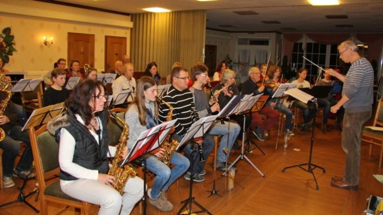 Intensives Proben ist derzeit für das Orchester des Musikvereins „Altes Amt Lemförde“ angesagt, da das traditionelle Konzert im Rittersaal des Amtshofes unweigerlich näherrückt. 