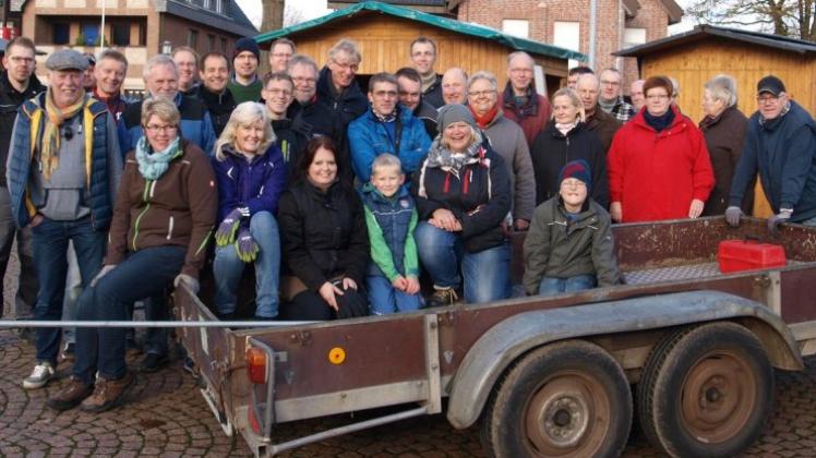 Weihnachtsmarktbudenstadt in LotteWersen NOZ