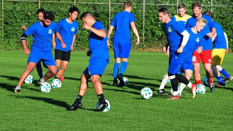 Viel zu tun: Die zweite Vorbereitungswoche beim Oberligisten SV Atlas Delmenhorst beinhaltet auch Testspiele gegen den VfL Wildeshausen und den BSV Rehden. 