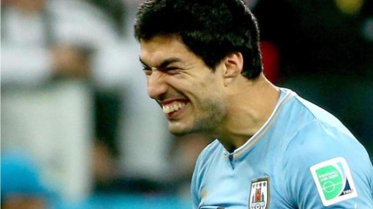 Luis Suárez wurde von der FIFA für neun Spiele gesperrt. 