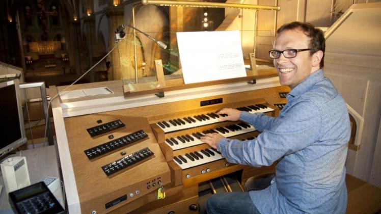 Freute sich über Zuhörerströme im Dom: Kirchenmusiker Christian Joppich. 