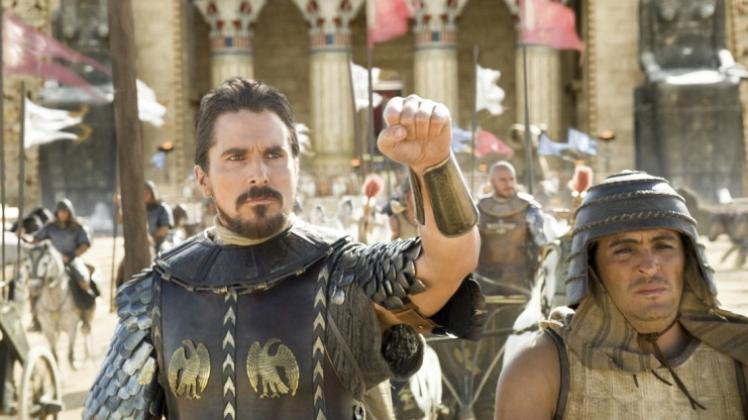 Mit so einem kann man auf Reisen gehen: Moses (Christian Bale) führt das Volk der Israeliten aus der ägyptischen Knechtschaft ins gelobte Land. 