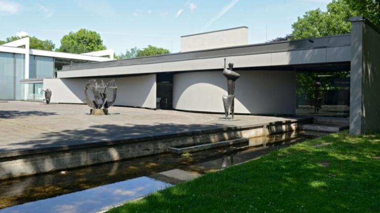 Der Bau atmet den Geist der Sechzigerjahre: Manfred Lehmbruck, Sohn des berühmten Bildhauers, entwarf das Duisburger Wilhelm-Lehmbruck-Museum. 