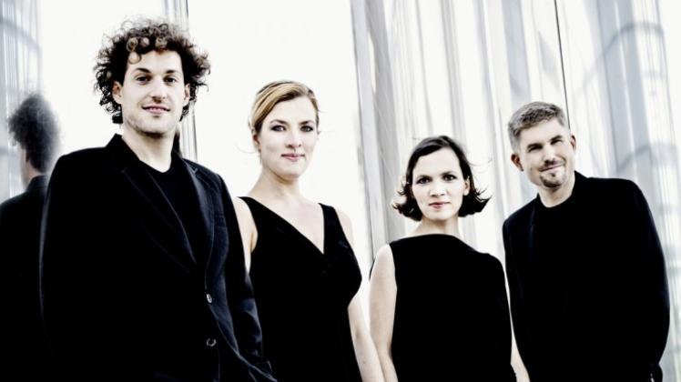 Sie sind das Signum Quartett (von links): Xandi van Dijk, Kerstin Dill, Annette Walther und Thomas Schmitz.