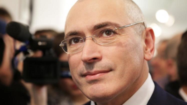 Michail Chodorkowski bei einem seiner ersten Auftritte in Freiheit Ende 2013 in Berlin. Seitdem ist es still geworden um den früheren Putin-Widersacher. 