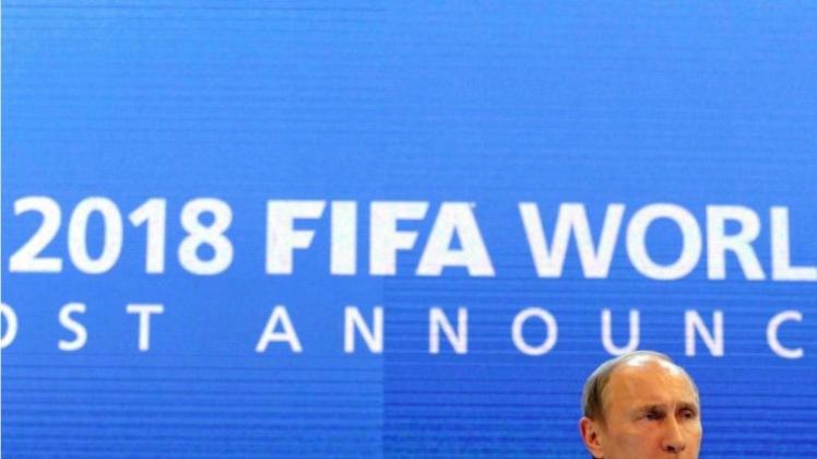 Russlands Präsident Wladimir Putin stellt eine visafreie WM in Aussicht. 