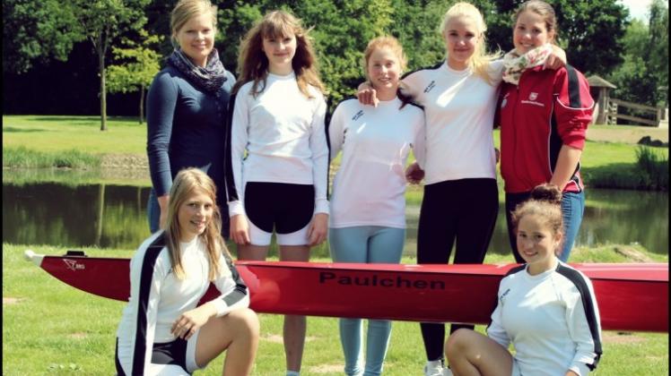 Ein erfolgreiches Team: die Ruderinnen des Gymnasiums Bersenbrück. Ein erfolgreiches Team: die Ruderinnen des Gymnasiums Bersenbrück.