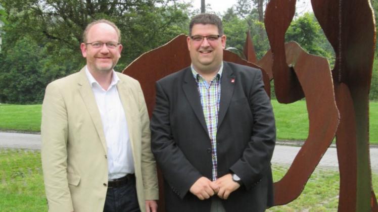 Leiten weiterhin den IHK-Berufsbildungsausschuss: Wolfgang Paus (links) und Stephan Soldanski. Leiten weiterhin den IHK-Berufsbildungsausschuss: Wolfgang Paus (links) und Stephan Soldanski.